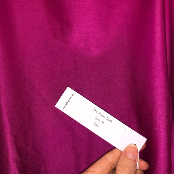 Fierce + Regal The Sheer Crop Tank - Picture 4 of 5